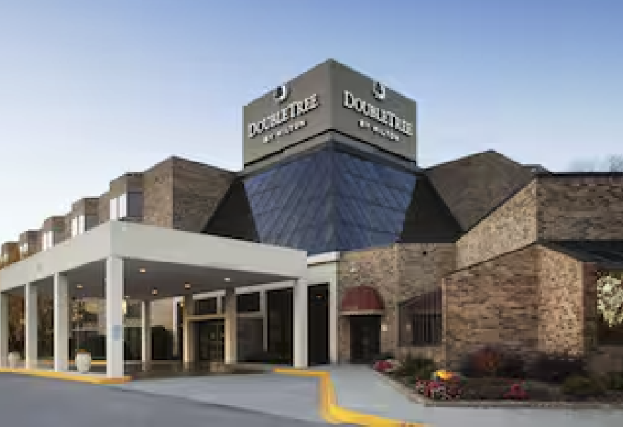 The conference hotel